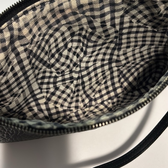 Pre-loved MCM Black Visetos Monogram Pouch Bag - Picture 9 of 12